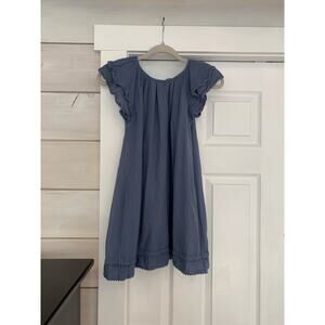 Polo Ralph Lauren girls blue cotton dress 10 EEUC